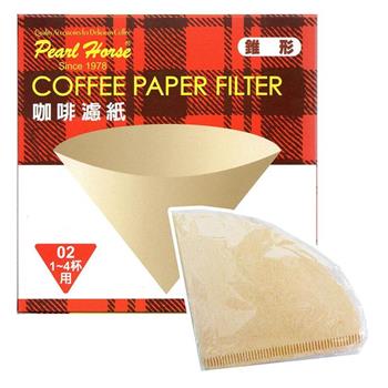 寶馬牌椎型咖啡濾紙-1~4杯用-50枚入x6盒