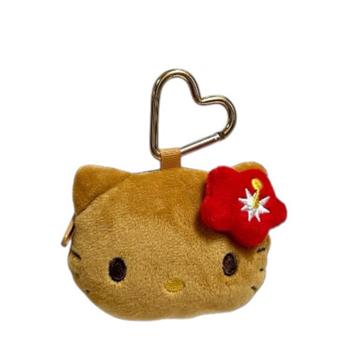 三麗鷗【陽光KITTY】頭型零錢包