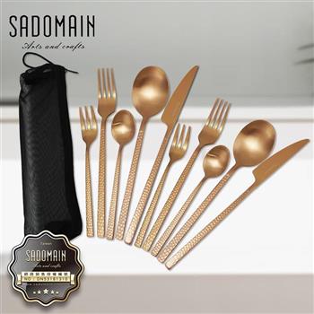 仙德曼露營鈦西餐具組-11件套x2組