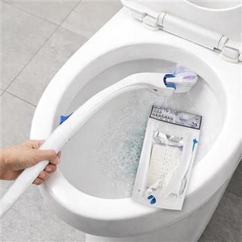 不沾手拋棄棉馬桶刷組-薰衣草-2組