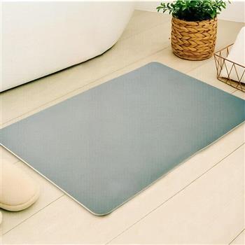 瞬吸超薄軟地墊-神秘灰-40x60cm-2入