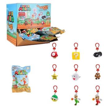 【Paladone UK】Nintendo 任天堂 超級瑪利歐 瑪利歐 背包夥伴系列鑰匙圈 - 第2彈
