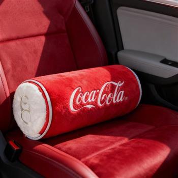 【Coca-Cola 可口可樂】可樂罐造型抱枕毯二合一設計居家保暖辦公室午睡毯