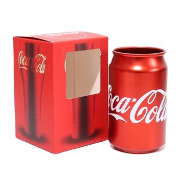 【Coca-Cola 可口可樂】經典易開罐造型鋁杯-紅