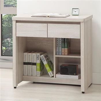 喜家居2.7尺二抽書桌(2541)