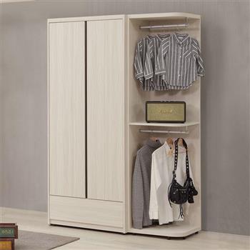 喜家居4.3尺單抽衣櫃(2542)