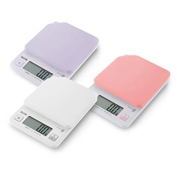 【日本 TANITA】 馬卡龍色 KJ-114 電子秤 (3色可選) 料理秤 麵粉秤 烘焙 秤重 磅秤