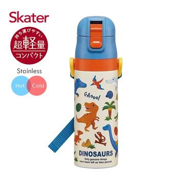 Skater不鏽鋼直飲保溫水壺(470ml) 恐龍Dinosaur
