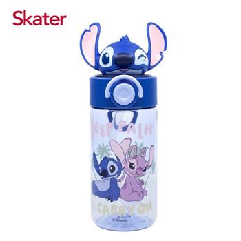 Skater 3D吸管水壺(470ml) 史迪奇
