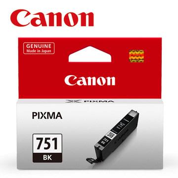 CANON CLI－751BK 原廠淡黑色墨水匣