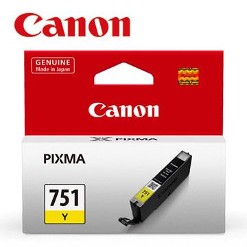 CANON CLI－751Y 原廠黃色墨水匣