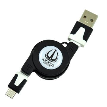 WICKED FORCE 危客micro USB專用伸縮充電/傳輸線