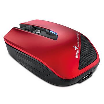 Genius Energy Mouse 行動電源功能－時尚創新無線滑鼠－（紅色）