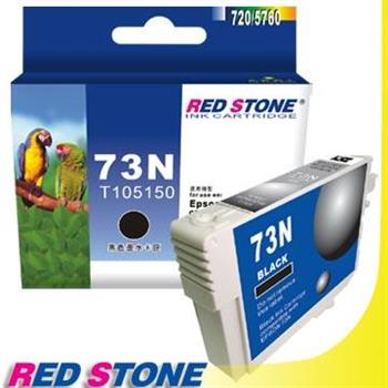 RED STONE for EPSON 73N/T105150墨水匣（黑色）【金石堂、博客來熱銷】