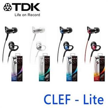 TDK CLEF－ Lite超輕量8.5g耳道式耳機【金石堂、博客來熱銷】