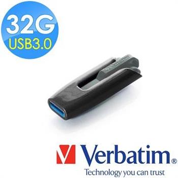 Verbatim Store’n’Go USB 3.0伸縮隨身碟 32GB (灰黑)【金石堂、博客來熱銷】