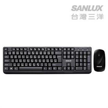 SANLUX台灣三洋鍵盤滑鼠組（SYKM－0813）【金石堂、博客來熱銷】
