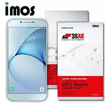 iMOS SAMSUNG GALAXY A8（2016） 3SAS 疏油疏水 螢幕保護貼【金石堂、博客來熱銷】
