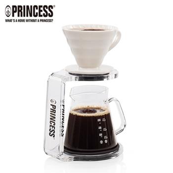 【Princess】荷蘭公主手沖陶瓷濾杯附架－咖啡壺組241100S