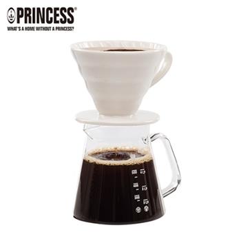 【Princess】荷蘭公主手沖陶瓷濾杯－咖啡壺組241100E