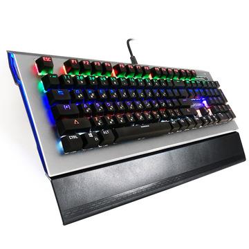 黑客 闇黑魔鍵 GK6 背光機械式電競鍵盤（青軸）