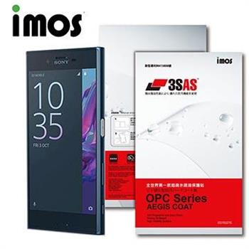 iMOS Sony Xperia XZ 3SAS 疏油疏水 螢幕保護貼【金石堂、博客來熱銷】