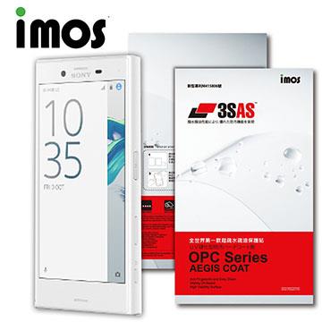 iMOS Sony Xperia X Compact 3SAS 疏油疏水 螢幕保護貼