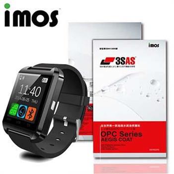 iMOS SONY SmartWatch U80 3SAS 疏油疏水 螢幕保護貼【金石堂、博客來熱銷】