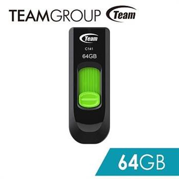 Team 十銓科技 C141 USB2.0 跑車碟 64GB【金石堂、博客來熱銷】