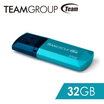 Team 十銓科技 C153璀璨星砂碟－冰雪藍－32GB【金石堂、博客來熱銷】