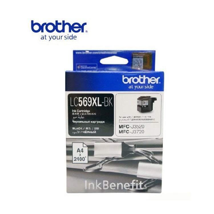 Brother LC569XL－BK 原廠高容量黑色墨水匣