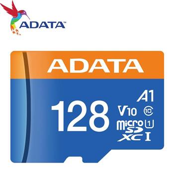 ADATA 威剛 128GB microSDXC TF UHS-I U1 A1 V10 記憶卡【金石堂、博客來熱銷】