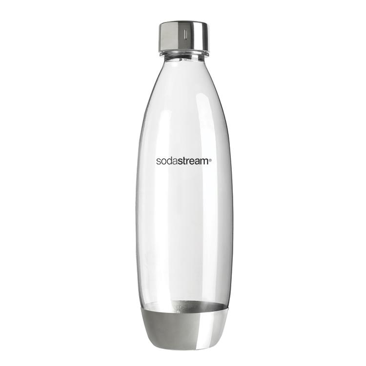 Sodastream 水滴型專用水瓶1L 1入（金屬）