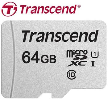 Transcend 創見 64GB microSDXC TF U1 C10 300S 記憶卡【金石堂、博客來熱銷】