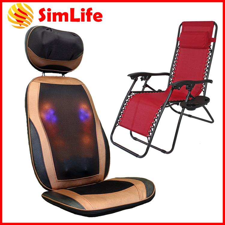 SimLife－全方位按摩椅墊休閒躺椅舒壓組