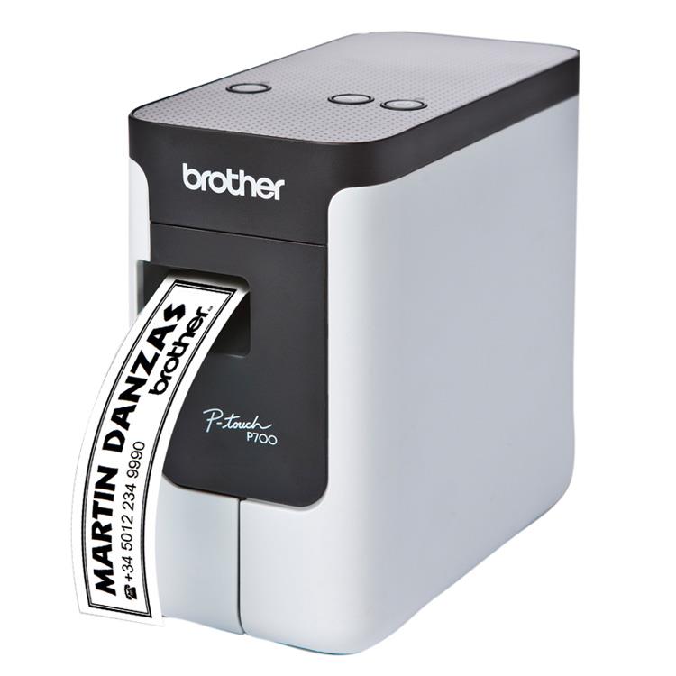 Brother PT－P700 簡易型高速財產條碼標籤印字機