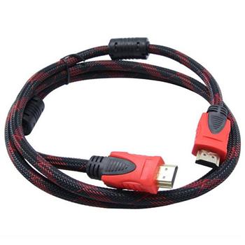 HDMI 雙公頭高畫質黑紅連接線 1.5M【金石堂、博客來熱銷】