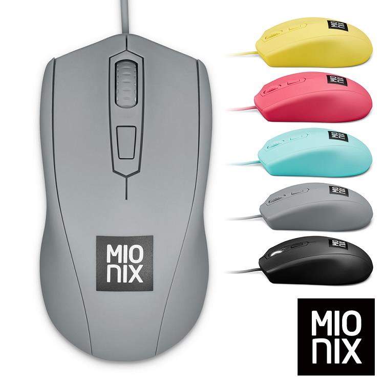 【MIONIX】Avior Shark Fin有線電競滑鼠 （鯊魚灰）