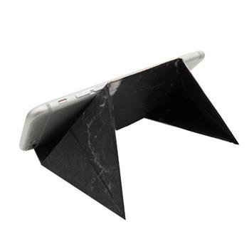 日本FODI | 攜帶式可折疊平板手機座－黑色大理石紋【金石堂、博客來熱銷】
