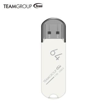 Team十銓科技 簡約風隨身碟－白 64GB【金石堂、博客來熱銷】