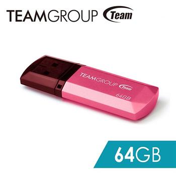 Team十銓科技C153璀璨星砂碟－蜜桃粉－64GB【金石堂、博客來熱銷】