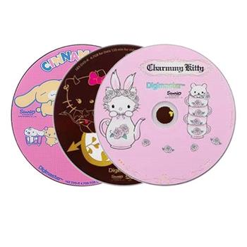 HELLO KITTY可愛造型典藏DVD－R 1－16X （25片裝）【金石堂、博客來熱銷】