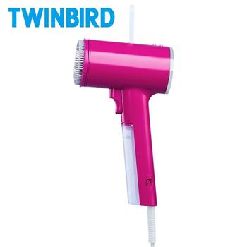 日本TWINBIRD－高溫抗菌除臭 美型蒸氣掛燙機（桃紅）TB－G006TWP【金石堂、博客來熱銷】