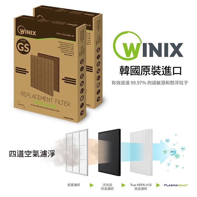 WINIX 空氣清淨機專用濾網（GS）﻿－（適用ZERO－S）