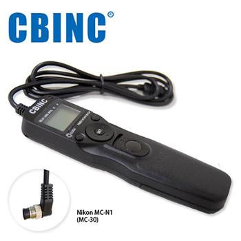 CBINC N1 液晶定時快門線 相容 NIKON MC－30/MC－36【金石堂、博客來熱銷】