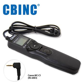 CBINC C1 液晶定時快門線 相容 CANON RS－60E3【金石堂、博客來熱銷】