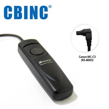 CBINC C3 電子快門線 FOR CANON RS－80N3【金石堂、博客來熱銷】