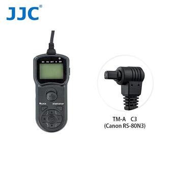 JJC TM－A 液晶定時快門線 C3（相容Canon RS－80N3）【金石堂、博客來熱銷】