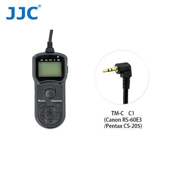 JJC TM－C 液晶定時快門線 C1（相容 Canon RS－60E3/Pentax CS－205【金石堂、博客來熱銷】