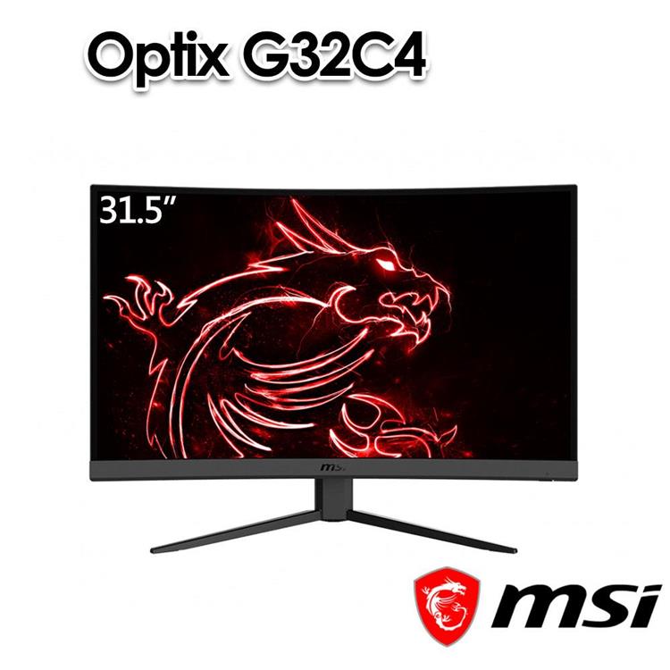 MSI微星 Optix G32C4 31.5吋 曲面電競螢幕